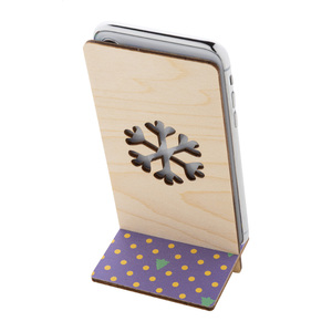 Fotografie k reklamnímu předmětu „Vánoční držák na mobil, sněhová vločka“