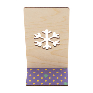 Fotografie k reklamnímu předmětu „Vánoční držák na mobil, sněhová vločka“