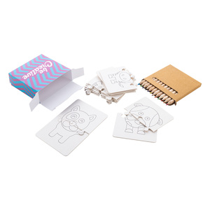 Fotografie k reklamnímu předmětu „puzzle na vybarvení na zakázku“