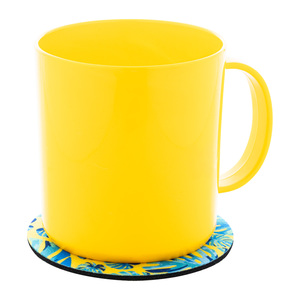 Fotografie k reklamnímu předmětu „RPET plstěný podtácek, kruh“