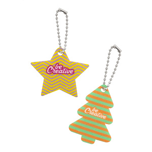 Fotografie k reklamnímu předmětu „vlastní vánoční přívěsek na klíče, vánoční stromek“