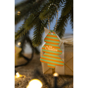 Fotografie k reklamnímu předmětu „vlastní vánoční přívěsek na klíče, vánoční stromek“