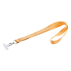 Fotografie k reklamnímu předmětu „šňůrka s držákem na mobilní telefon RPET na zakázku“