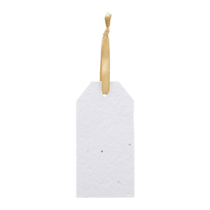 Fotografie k reklamnímu předmětu „visačka na dárek z papíru se semínky na zakázku“