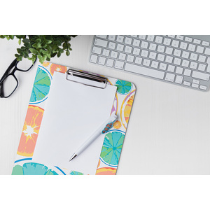 Fotografie k reklamnímu předmětu „zakázková výroba podložek A4 s klipem“