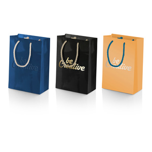 Fotografie k reklamnímu předmětu „malá papírová nákupní taška na zakázku“