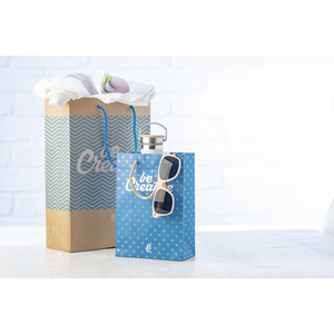 Fotografie k reklamnímu předmětu „střední papírová nákupní taška na zakázku“