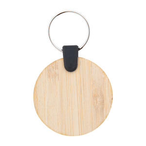 Fotografie k reklamnímu předmětu „oválný přívěšek na klíče z bambusu“