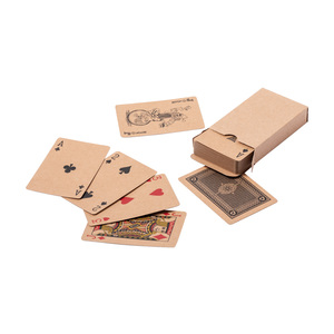 Fotografie k reklamnímu předmětu „hrací karty z recyklovaného papíru“