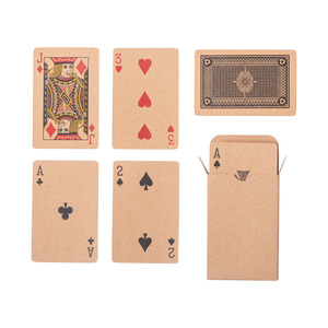 Fotografie k reklamnímu předmětu „hrací karty z recyklovaného papíru“