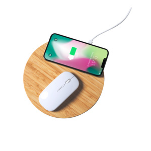 Fotografie k reklamnímu předmětu „podložka pod myš s bezdrátovou nabíječkou“