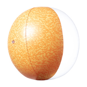 Fotografie k reklamnímu předmětu „plážový míč (ø28 cm), pomeranč“