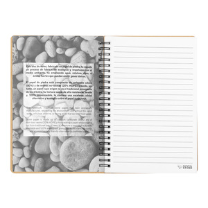 Fotografie k reklamnímu předmětu „blok z deskami z kamenného papíru“