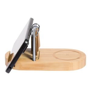 Fotografie k reklamnímu předmětu „multifunkční bezdrátová nabíječka“