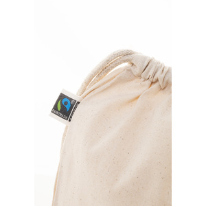 Fotografie k reklamnímu předmětu „Fairtrade vak se stahovací šňůrkou“