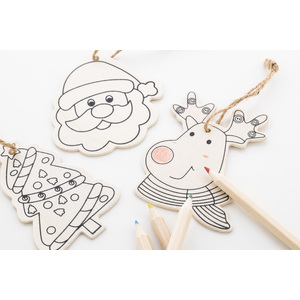 Fotografie k reklamnímu předmětu „vánoční ozdoby na vybarvení na stromeček“