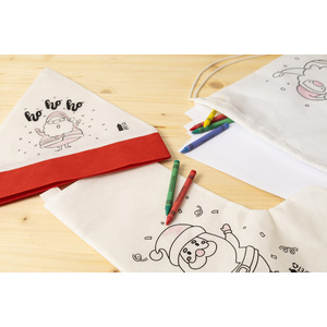 Fotografie k reklamnímu předmětu „čepice Santa na vybarvení“