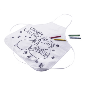 Fotografie k reklamnímu předmětu „vánoční zástěra pro děti na vybarvení“