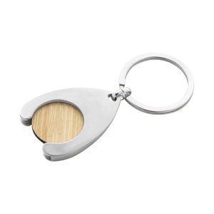 Fotografie k reklamnímu předmětu „přívěšek na klíče z RPU se žetonem na vozíku“