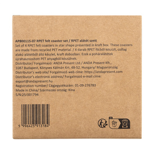 Fotografie k reklamnímu předmětu „vada vánočních podtácků z RPET“