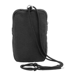 Fotografie k reklamnímu předmětu „taška přes rameno z recyklovaného plátna na telefon“