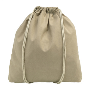 Fotografie k reklamnímu předmětu „vak se stahovací šňůrkou z recyklované bavlny“