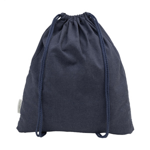 Fotografie k reklamnímu předmětu „vak se stahovací šňůrkou z recyklované bavlny“