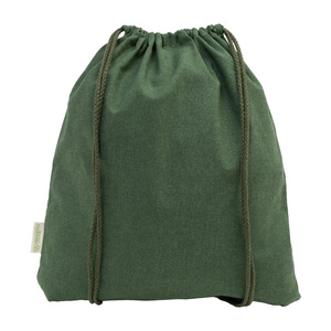 Fotografie k reklamnímu předmětu „vak se stahovací šňůrkou z recyklované bavlny“