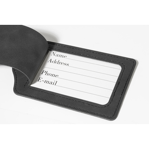 Fotografie k reklamnímu předmětu „obal na pas a visačka na kufr z RPU“