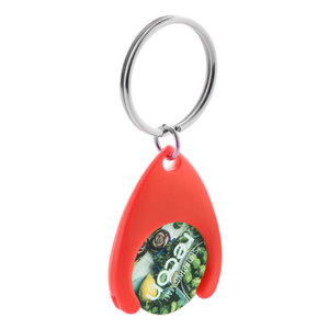 Fotografie k reklamnímu předmětu „přívěšek na klíče se žetonem“