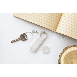 Fotografie k reklamnímu předmětu „přívěšek na klíče se žetonem“