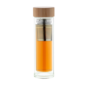 Fotografie k reklamnímu předmětu „skleněná termo láhev“