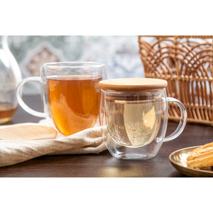 Fotografie k reklamnímu předmětu „skleněný termo hrnek“