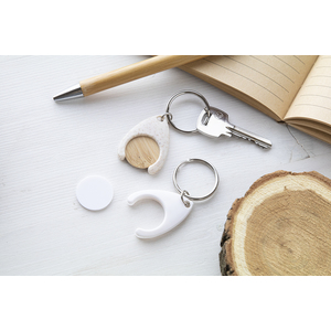 Fotografie k reklamnímu předmětu „žeton do košíku z bambusu“