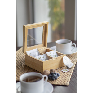 Fotografie k reklamnímu předmětu „bambusový box na čaje“