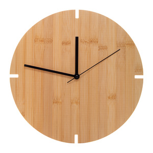 Fotografie reklamního předmětu „bambusové nástěnné hodiny“