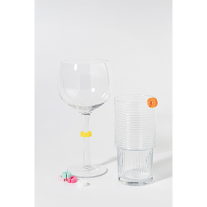 Fotografie k reklamnímu předmětu „sada rozlišovačů na skleničky“