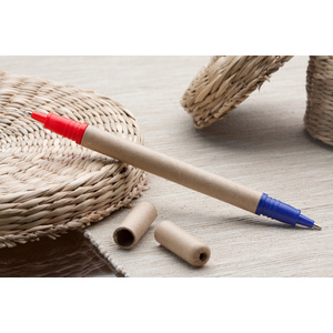 Fotografie k reklamnímu předmětu „kuličkové pero z recyklovaného papíru“