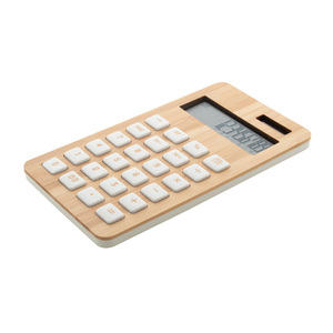 Fotografie k reklamnímu předmětu „kalkulačka z bambusu“