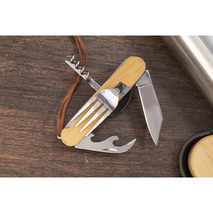 Fotografie k reklamnímu předmětu „kapesní nůž s příborem“