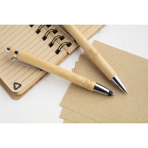Fotografie k reklamnímu předmětu „dotykové kuličkové pero z bambusu“