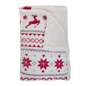 Fotografie k reklamnímu předmětu „RPET vánoční deka“