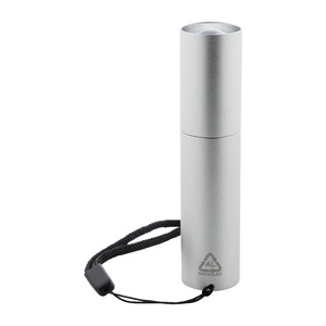 Fotografie k reklamnímu předmětu „dobíjecí svítilna z recyklovaného hliníku“