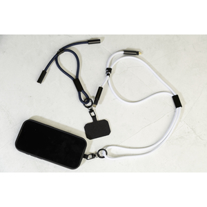 Fotografie k reklamnímu předmětu „60W RPET kabel se šňůrkou na mobil“