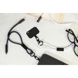 Fotografie k reklamnímu předmětu „60W RPET kabel s náramkem na mobil“