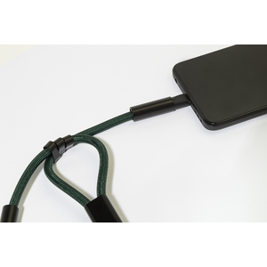 Fotografie k reklamnímu předmětu „60W RPET kabel s náramkem na mobil“