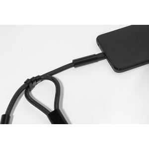 Fotografie k reklamnímu předmětu „60W RPET kabel s náramkem na mobil“