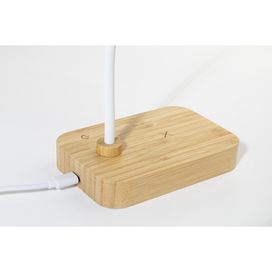 Fotografie k reklamnímu předmětu „stolní lampa s bezdrátovou nabíječkou“