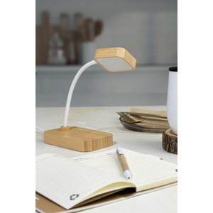 Fotografie k reklamnímu předmětu „stolní lampa s bezdrátovou nabíječkou“