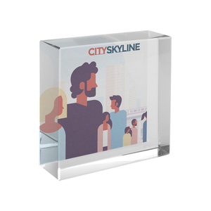 Fotografie k reklamnímu předmětu „skleněné těžítko“